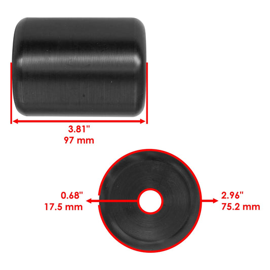 Caltric 67240 B-278 N-156 Deck Roller For Dixie Chopper 3360 3372