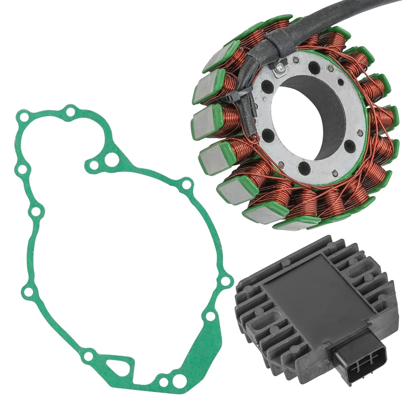 Stator & Regulator for Yamaha XV1700At Road Star 1700 Silverado 05-07 & Gasket