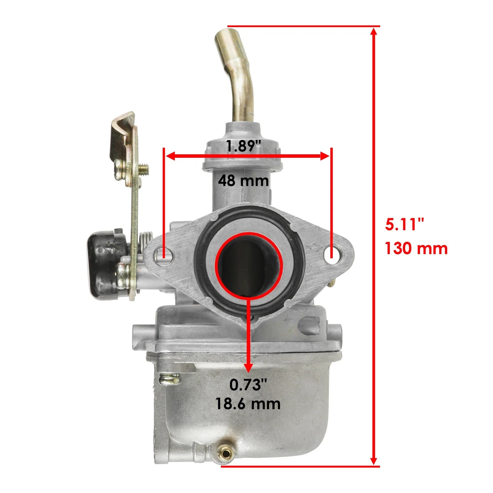 Caltric Carburetor For Polaris Outlaw 90 2007-2016 0454886 0453637 0454189