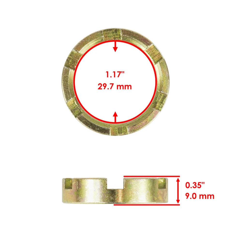 Primary Drive Clutch Jam Nut fits Polaris RZR XP 1000 2014 2015 - 2020 7547498