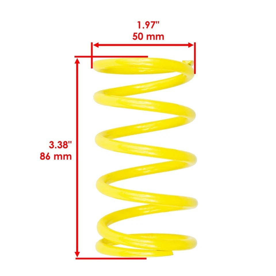 Primary Drive Clutch Yellow Spring for Arctic Cat ZR500 ZR600 2001 2002