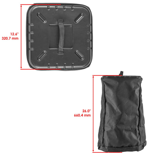 Caltric AM135485 M131405 Grass Bag For John Deere LT150 LT155 LT160 LT180 LT190