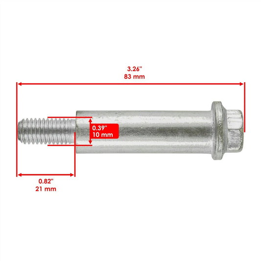 2 Deck Wheel Bolt Fits John Deere EZTrak Z365R Z375R Z425 Z435 Z445 GX21012