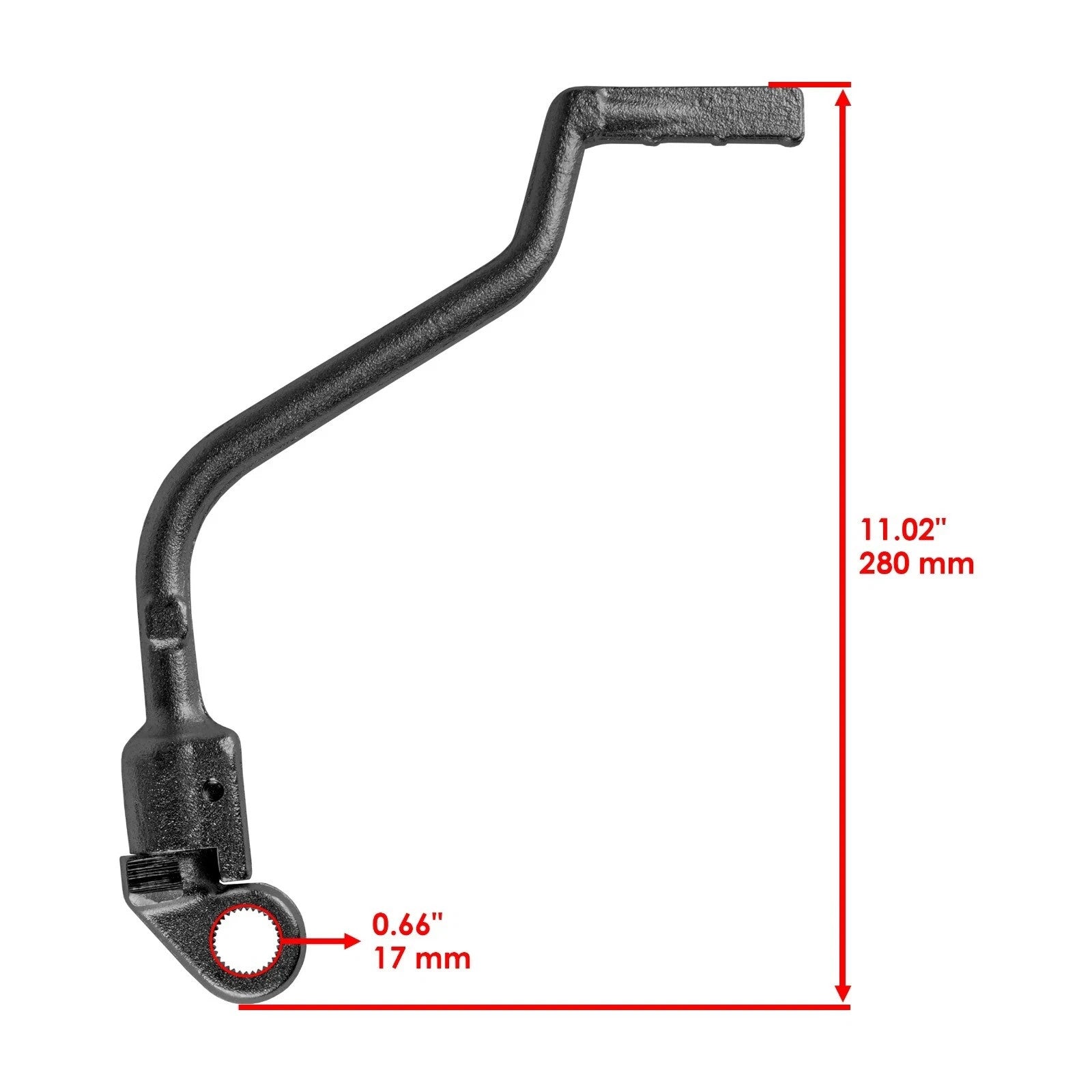 Kick Sart Lever For Yamaha Dirtbike TTR125E LE 2003 2004 2005 2006 2007-2009