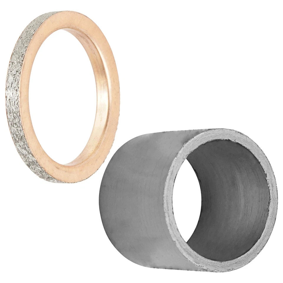 Exhaust Pipe Muffler Gaskets for Yamaha Kodiak 400 YFM400F 4X4 1993-2006