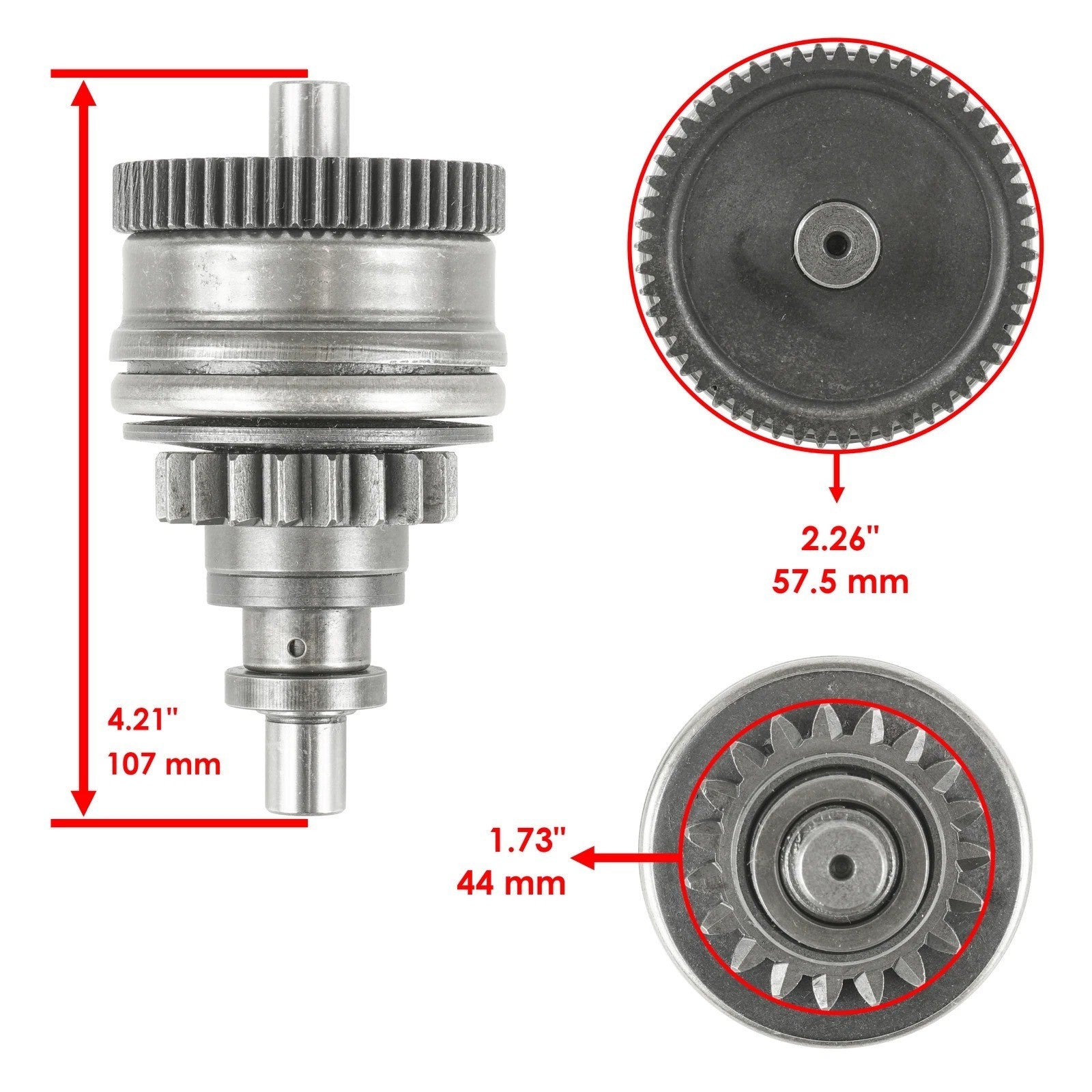 Starter Drive Bendix for Yamaha Waverunner XLT1200 XLT800