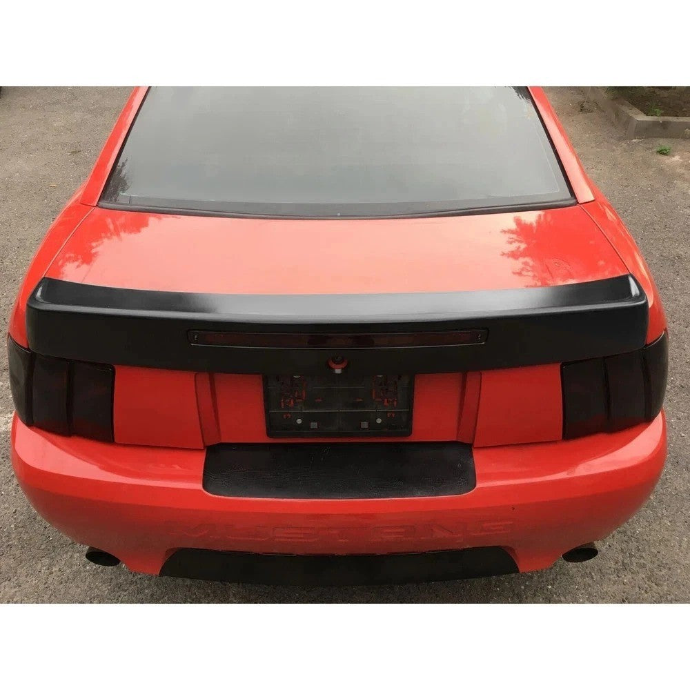 Rear Trunk Spoiler Wing w/Brake Light Hole For Ford Mustang 99-04 CBR Style