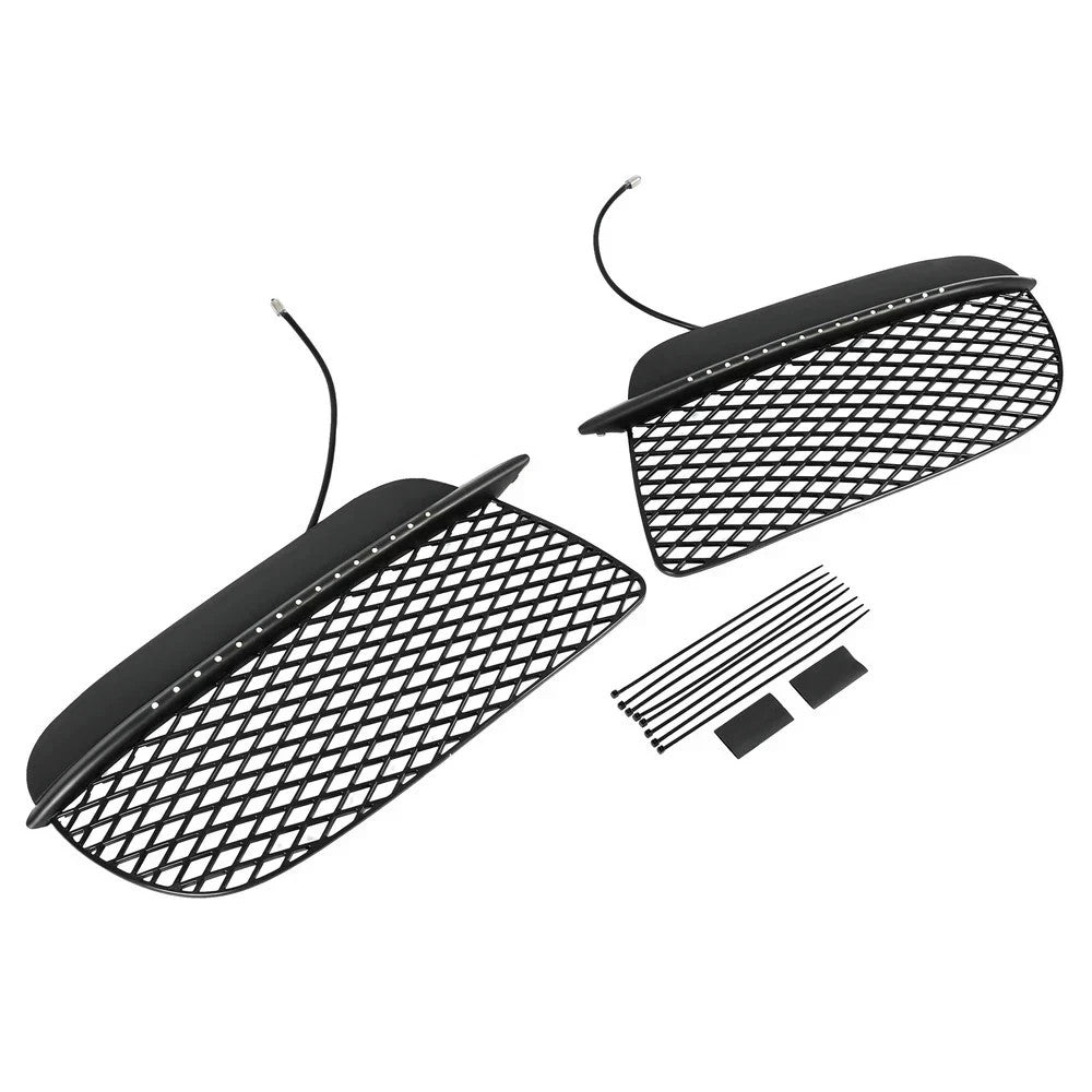 For Porsche Cayman 2006 2007 2008 Spars with Radiator Guards Fog Lights LED