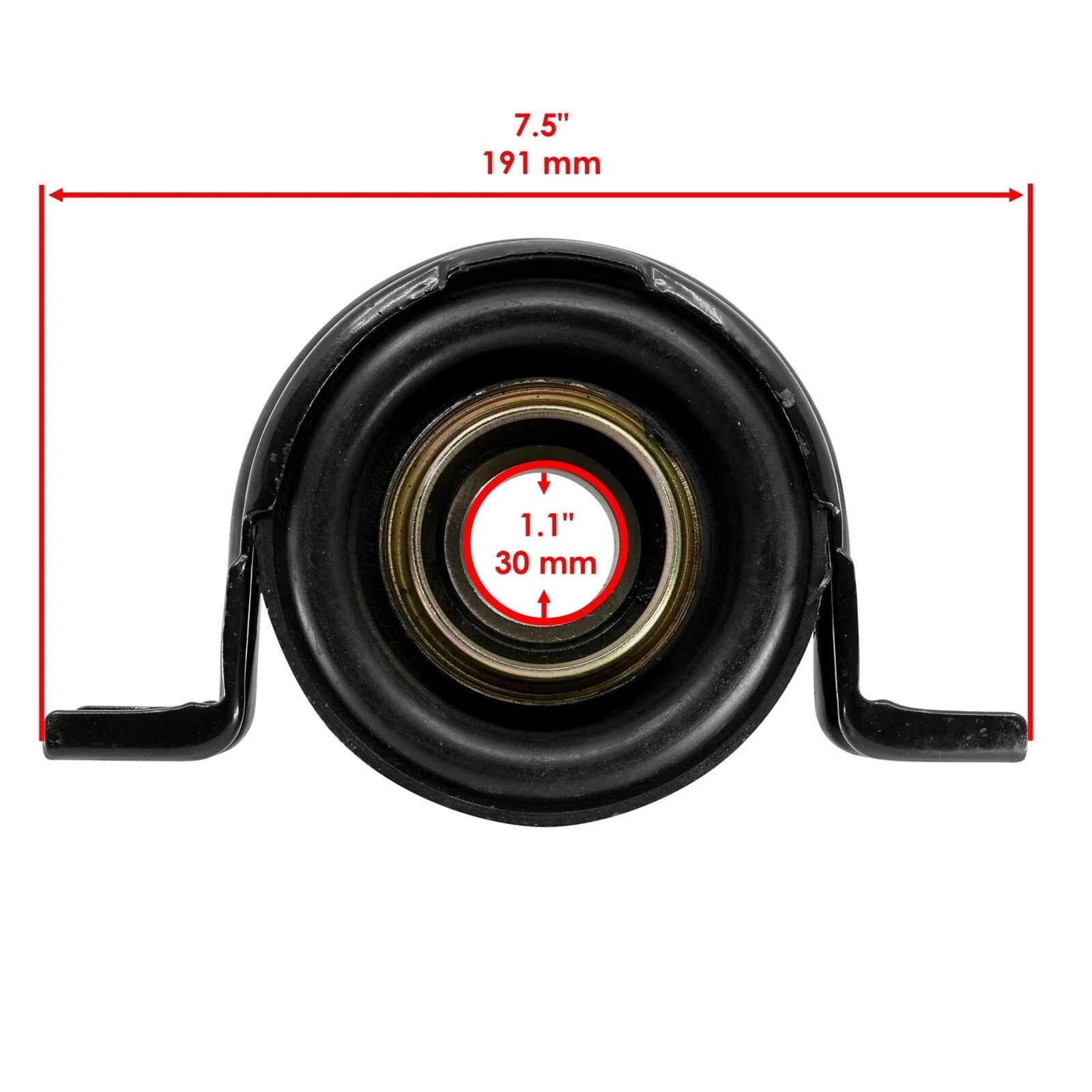 Caltric Carrier Bearing for Can-Am Maverick X3 RR 2017-2023 Front Drive