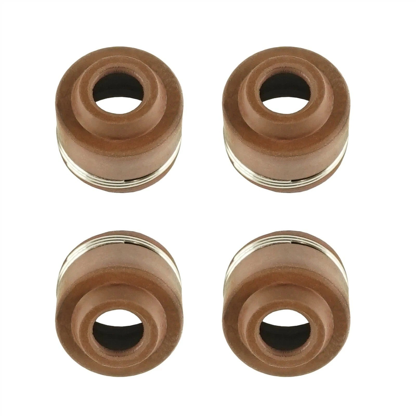 4 Valve Seals fits John Deere M76090 XUV620i Gas XUV625i Gas HPX615E GX345