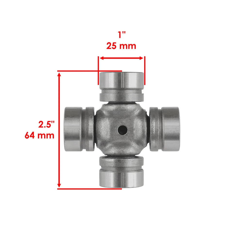 Rear Drive Shaft U-Joint Kit for Yamaha Big Bear 350 4X4 YFM350FW 1989-1999
