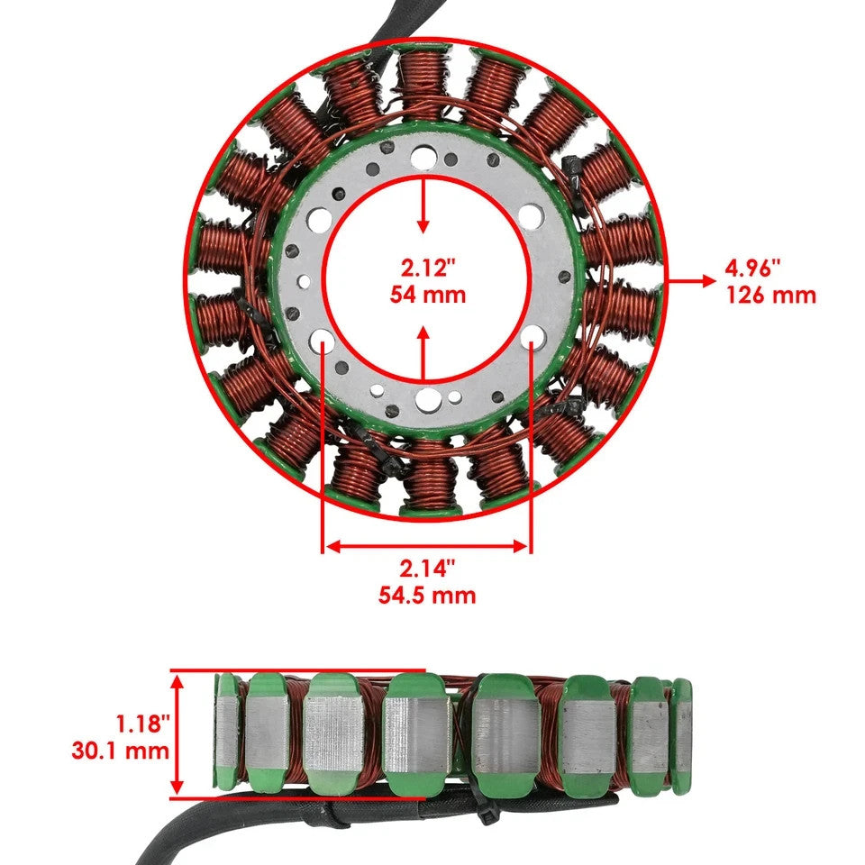 Stator & Gasket For Polaris RZR 900 2015 2016 2017 2018 2019