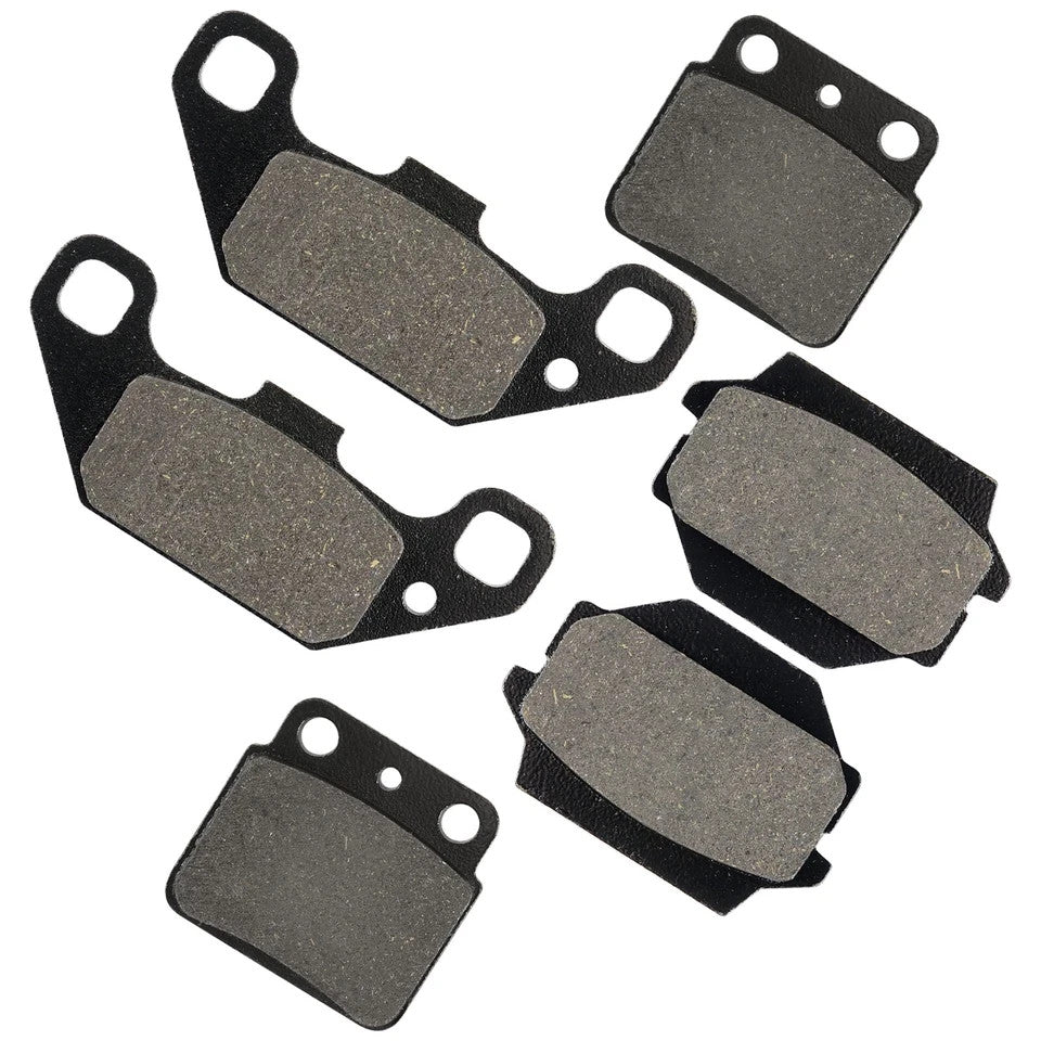 Front & Rear Brake Pads for Suzuki LT500R Quadracer 500 1987 1988 1989 1990