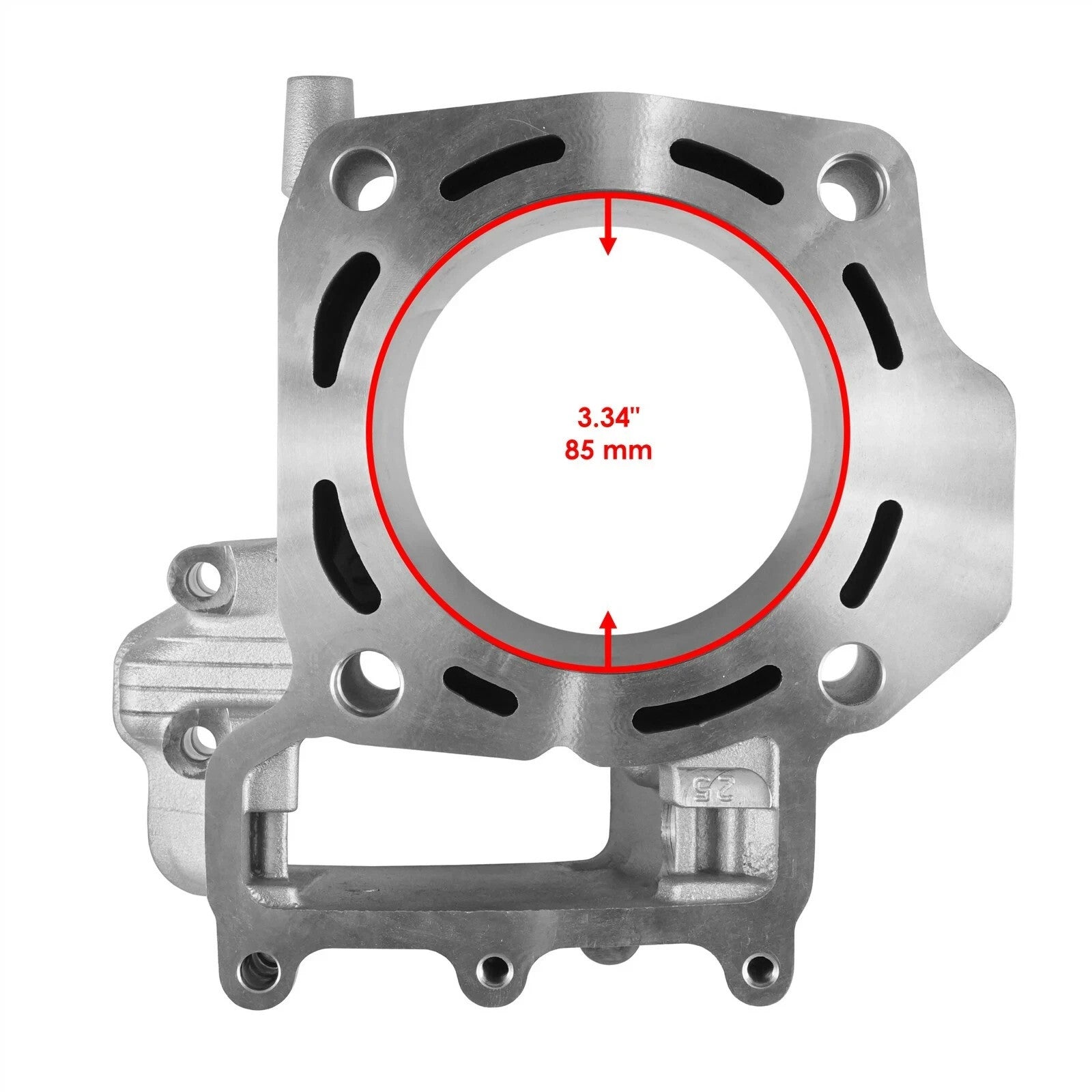 Front Rear Cylinder fits Kawasaki Brute Force 750 KVF750 4X4i 05-11 (85 mm Bore)