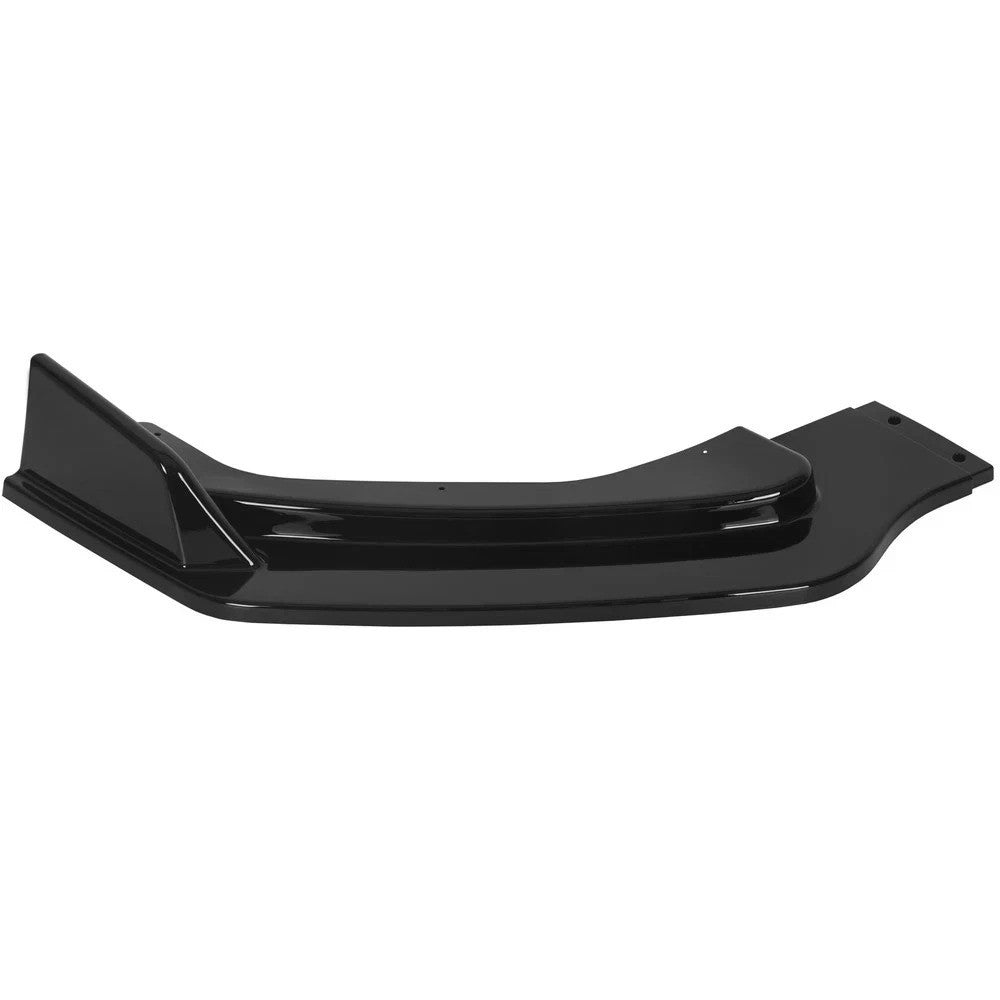 For Infiniti Q50 14-17 Glossy Black Front Bumper Lower Lip Spoiler Spiltter Kit
