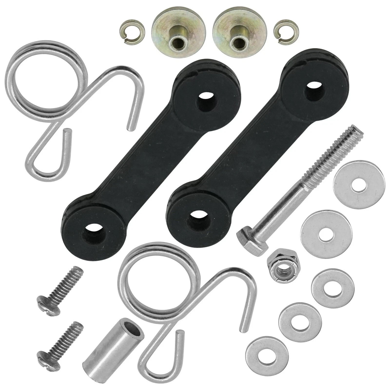 Caltric Grass Chute Latch & Hook Hardware Kit for Husqvarna 597000601 160793