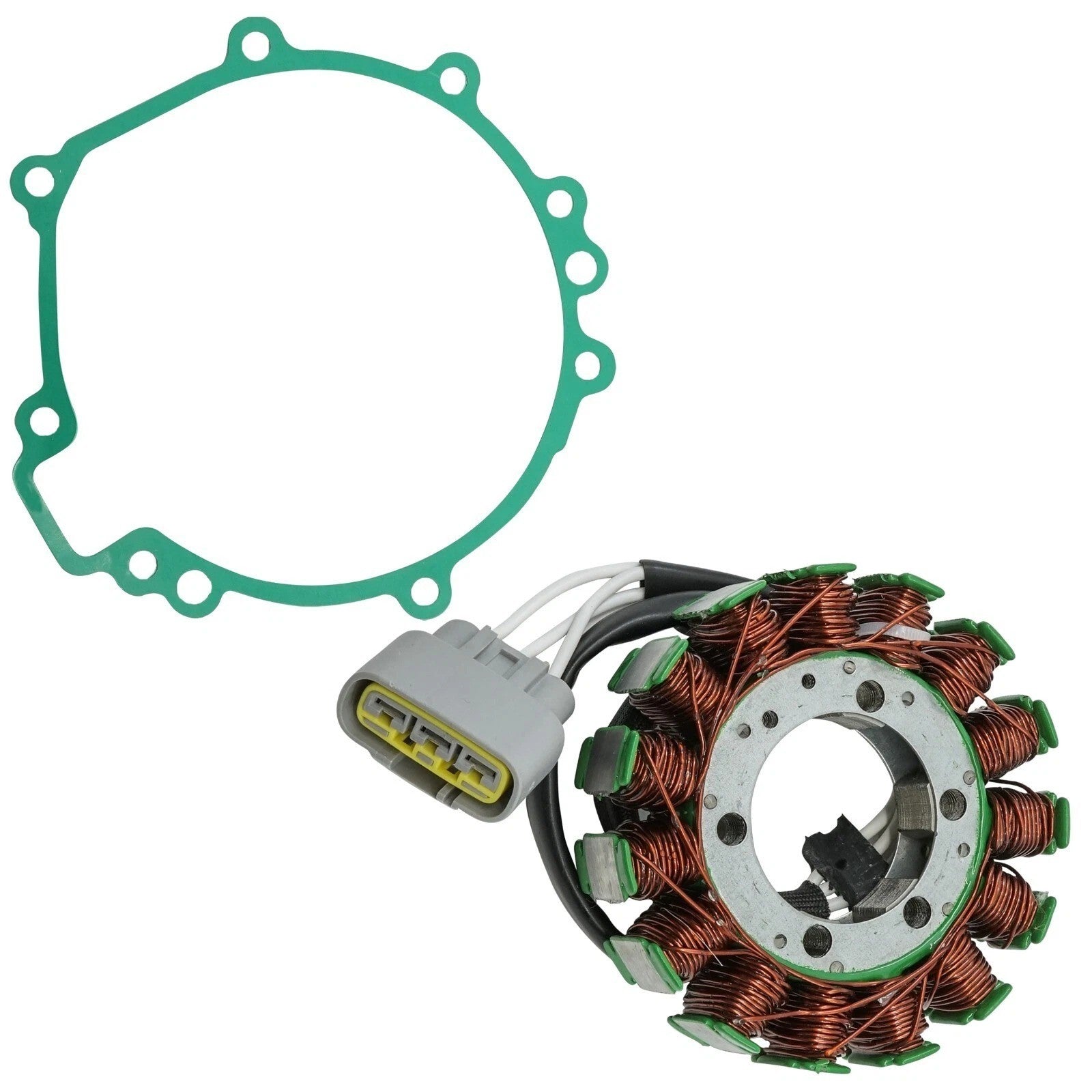 Stator & Gasket for Kawasaki Ninja ZX10R ZX1000 ZX1000F 2008 2009 2010 Magneto