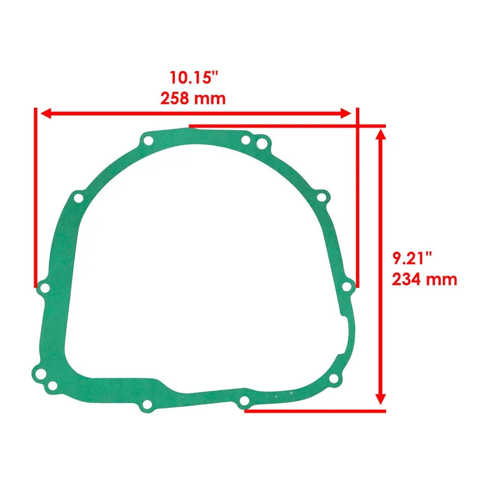Clutch Cover Gasket for Kawasaki Ninja ZX-7R ZX750P 1996-2003 / ZX-7RR ZX750N