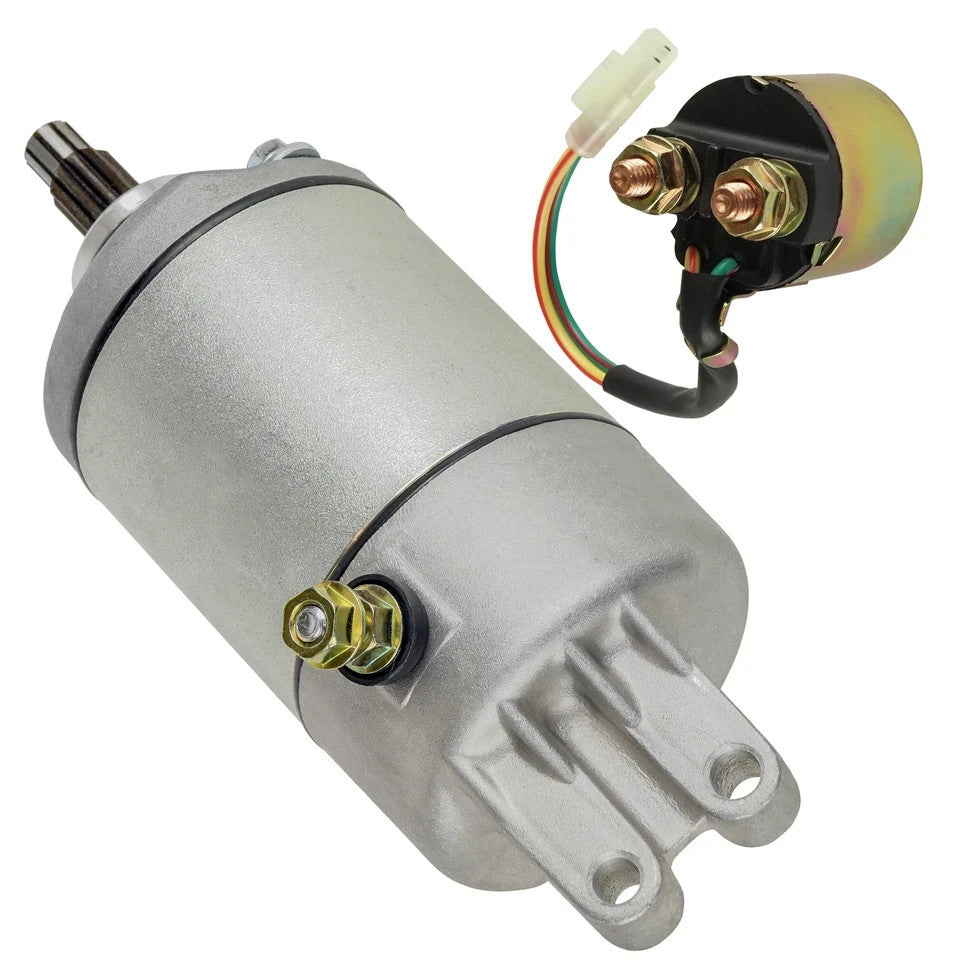 Starter and Relay for Honda Foreman 500 TRX500FE TRX500FM TRX500TM 2005 - 2011