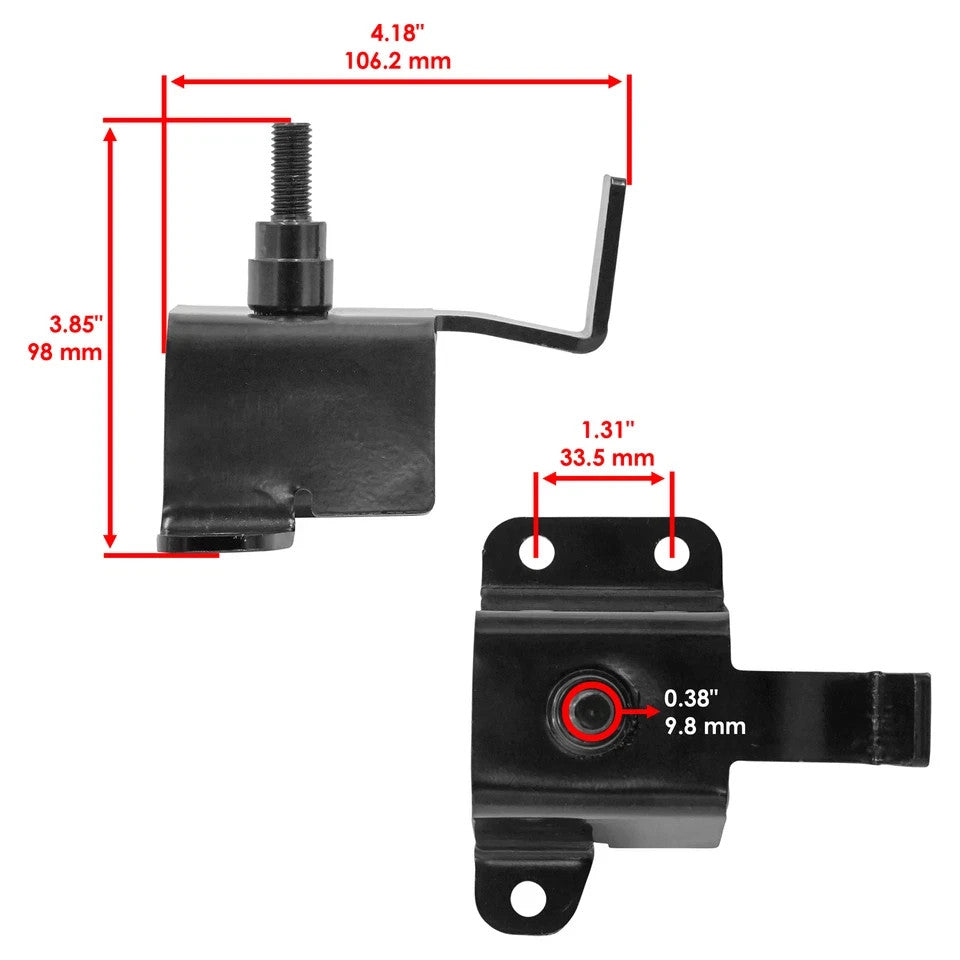 Caltric GY20718 Deck Idler Bracket Repair Kit For John Deere D100 D105 D120 D125