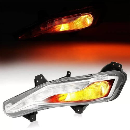 For 2019 2020 2021 2022 2023 Chevy Malibu Fog Light w/LED DRL Turn Signal Left