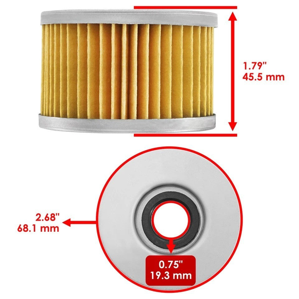 For Honda 500 TRX500FA TRX500FPA TRX500FGA Foreman Rubicon 2000-2014 Oil Filter