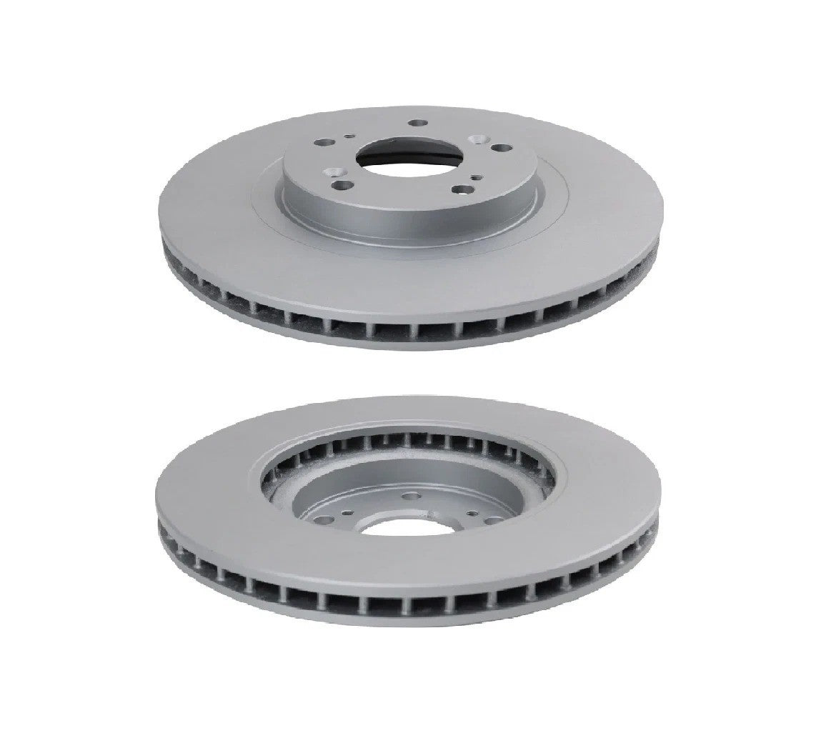 Brake Rotors Set Premium G-Coated Fits 02-15 Acura 05-15 Honda
