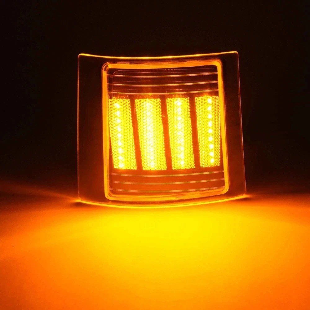 Sequential LED Corner Side Marker Lights Lamp For Chevy C/K 1500 2500 3500 94-98