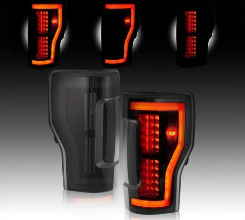HECASA LED Tail Lights Brake Lamp For Ford F250 F-350 F-450 Super Duty 2017-2019