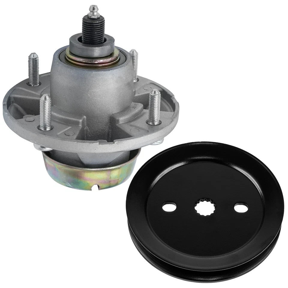 Spindle Assembly W/Pulley 48" For John Deere LX289 X320 X324 X340 / AM144377