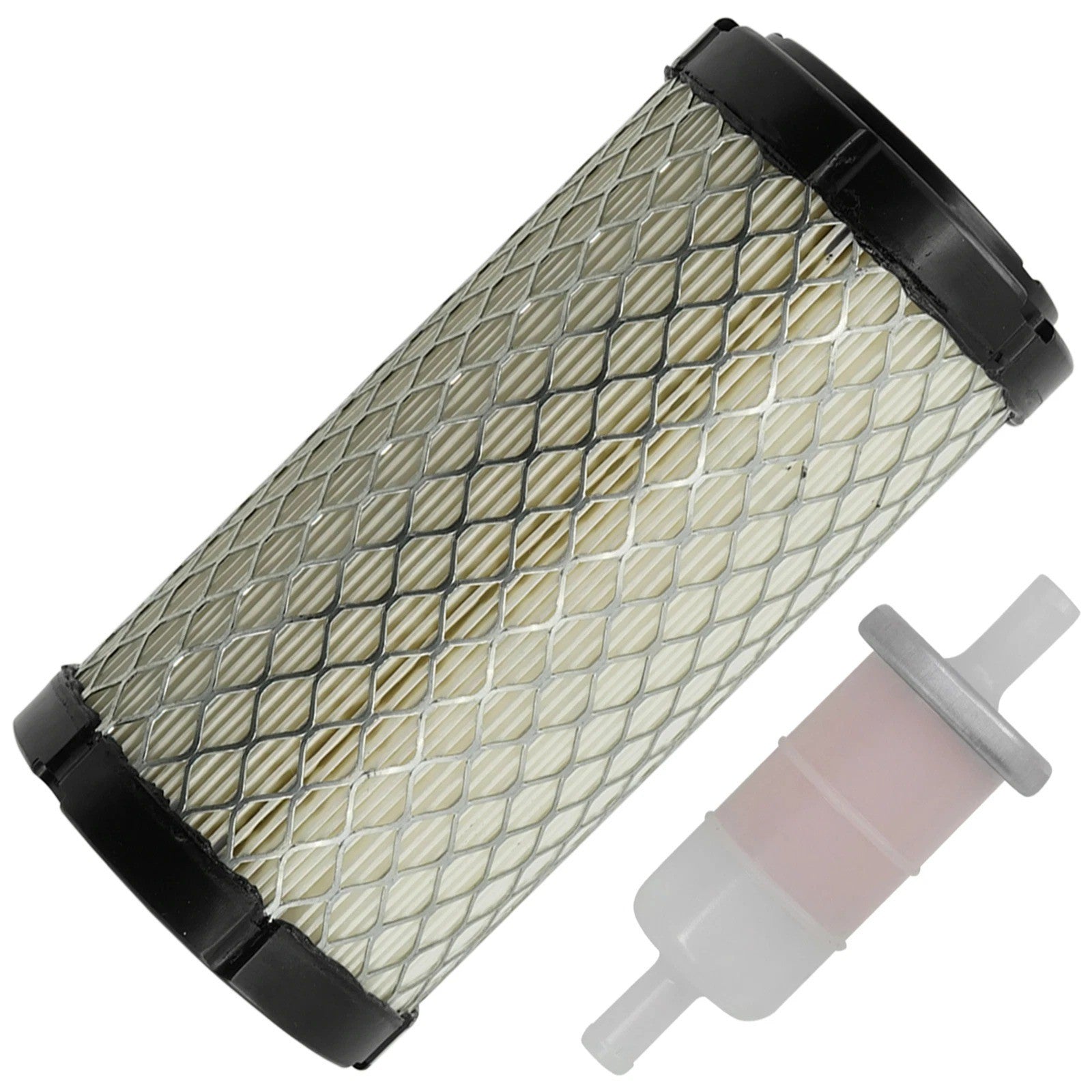 Caltric Air Filter And Fuel Filter For Kawasaki Mule 3010 KAF620 4X4 2001-2008