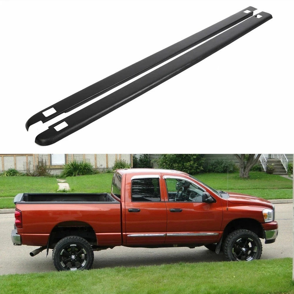 6'4" Bed Rail Cap w/Hole Top Cover Fit 2002-2009 Dodge Ram 1500/2500/3500