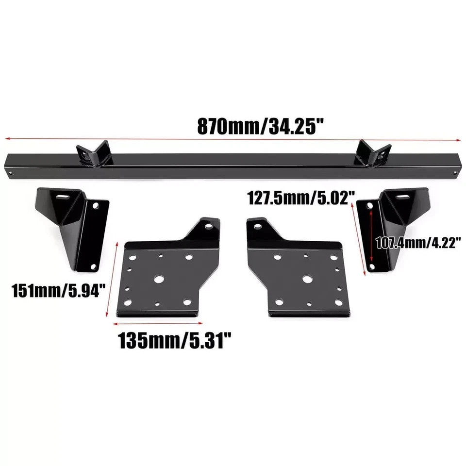 For 67-74 69 Camaro Nova/ Pontiac Firebird Rear Shock Crossmember Relocation Kit