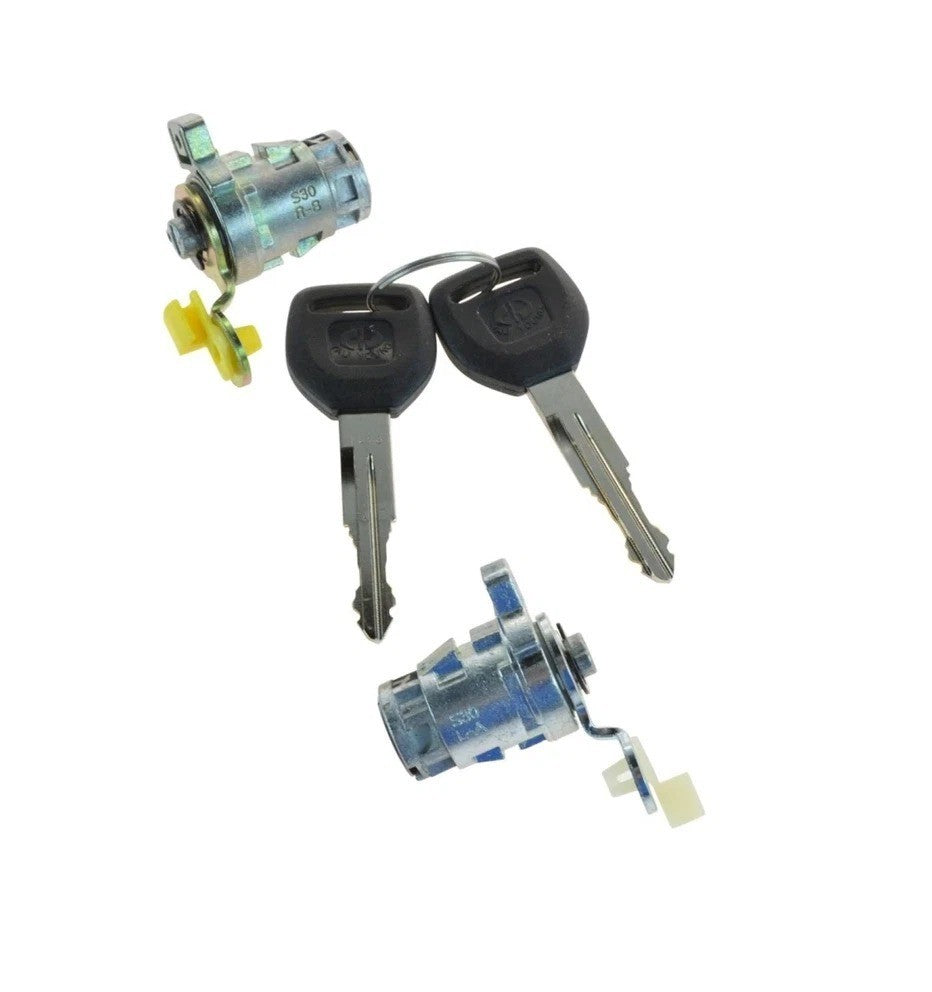 Door Lock Cylinder Front Set Kit with Keys for Honda S2000 Accord Civic Odyssey