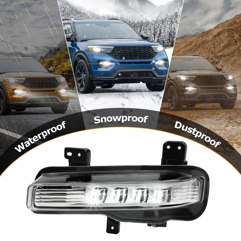 Left Driver Side LED Fog Light For Ford Explorer 2020 2021 2022 2023 #LB5Z15201A
