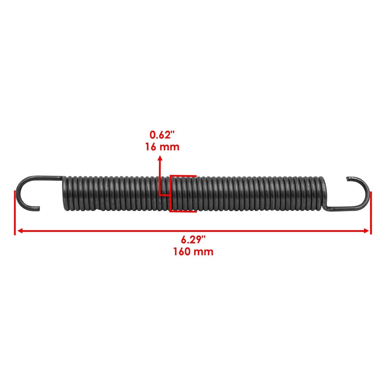 Deck Arm Extension Spring for Troy-Bilt Super Bronco Pony 13A279 13BX78 42"