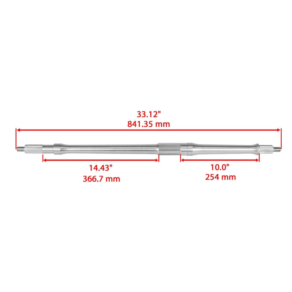 Rear Axle Shaft for Yamaha Big Bear 350 YFM350FW 4x4 1997 1998 1999