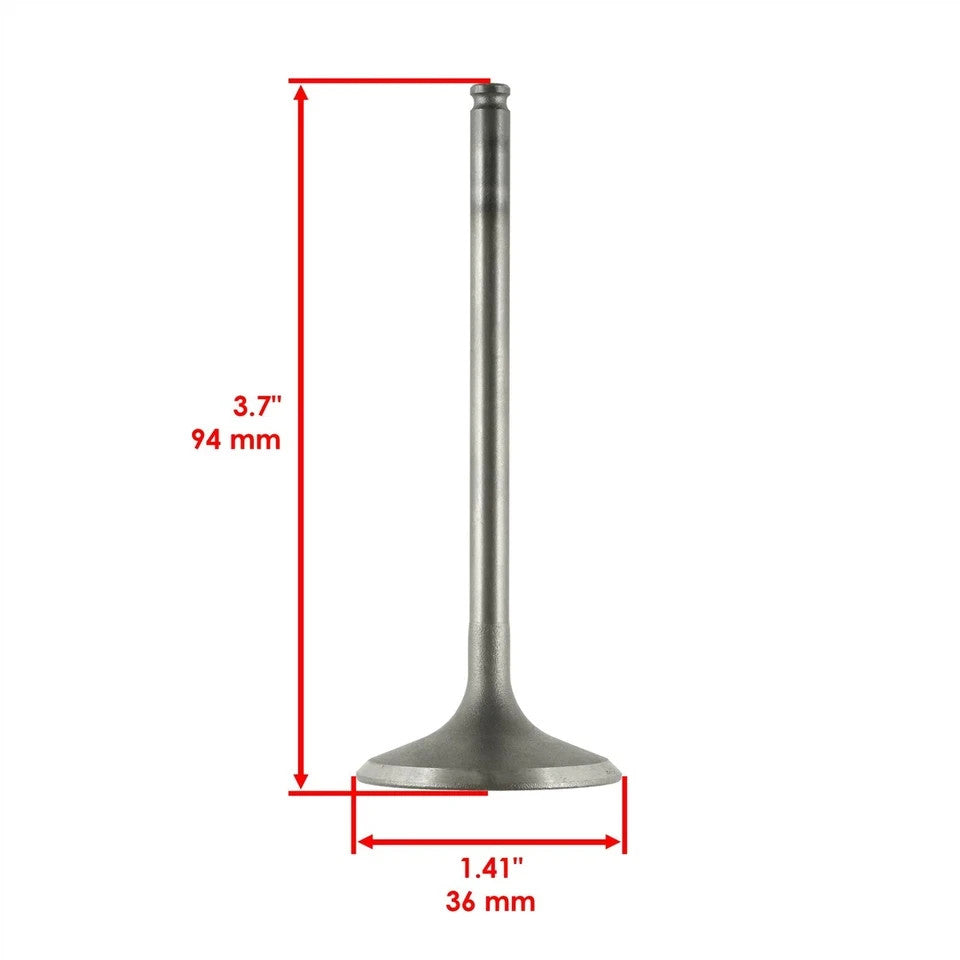 2 Intake Valves for Suzuki King Quad 700 700cc 4x4 LT-A700X LTA700X 2005-2007