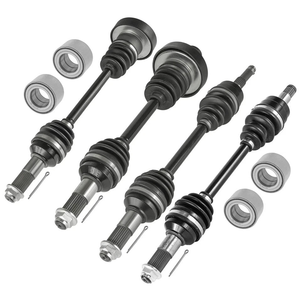 Front & Rear CV Joint Axle For Yamaha Grizzly 660 YFM660F 2003-08 Left & Right