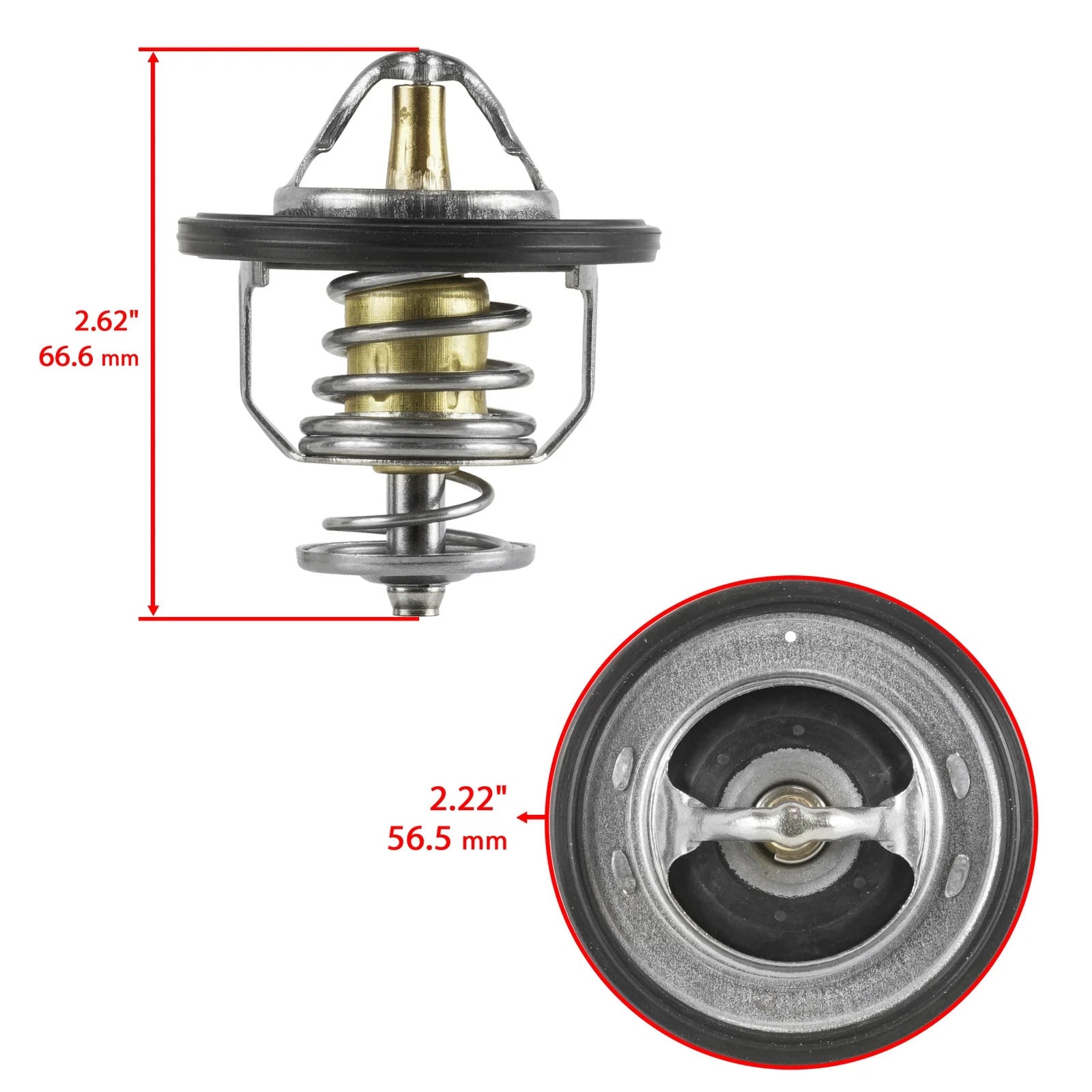 Thermostat W/ O-Ring for Polaris RZR XP 4 1000 / RZR XP 1000 2014 2015 2016-2022