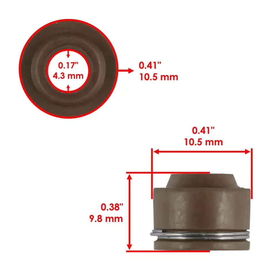 2x Intake Valve Kit for Honda Sportrax 300 TRX300EX 2x4 1993 1994 1995-2008