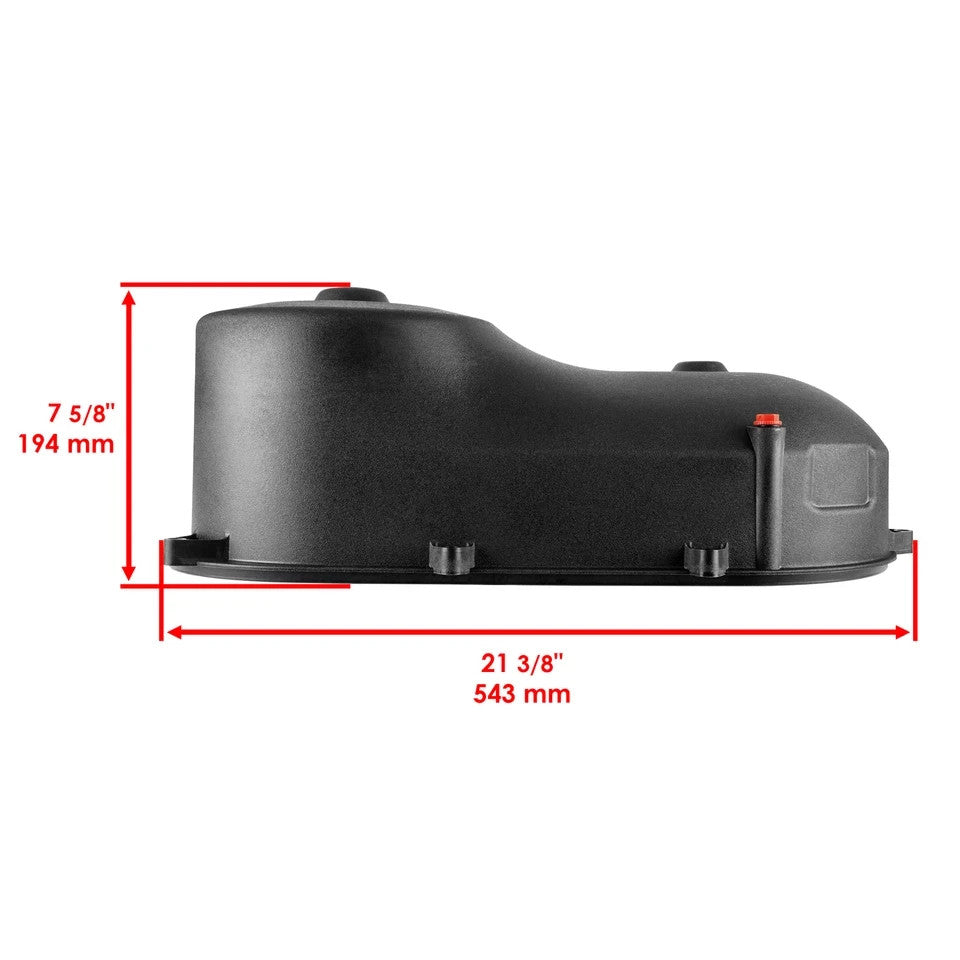 CVT Clutch Belt Outer Cover Fits Polaris RZR 800 2009 2010 2011 - 2014 w/ Gasket