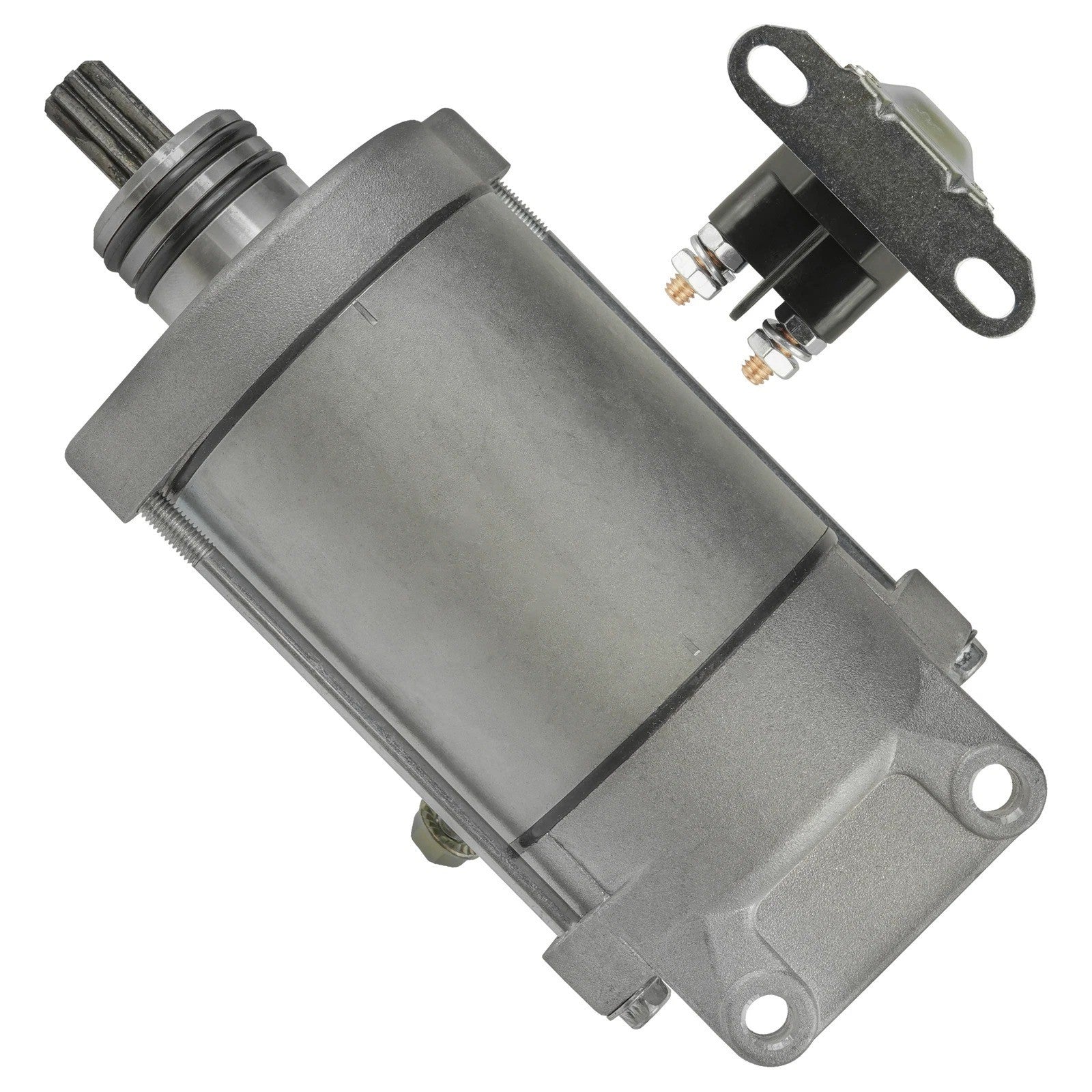 Starter & Relay Solenoid for Polaris Sportsman 700 2002 2003 2004 2005 2006