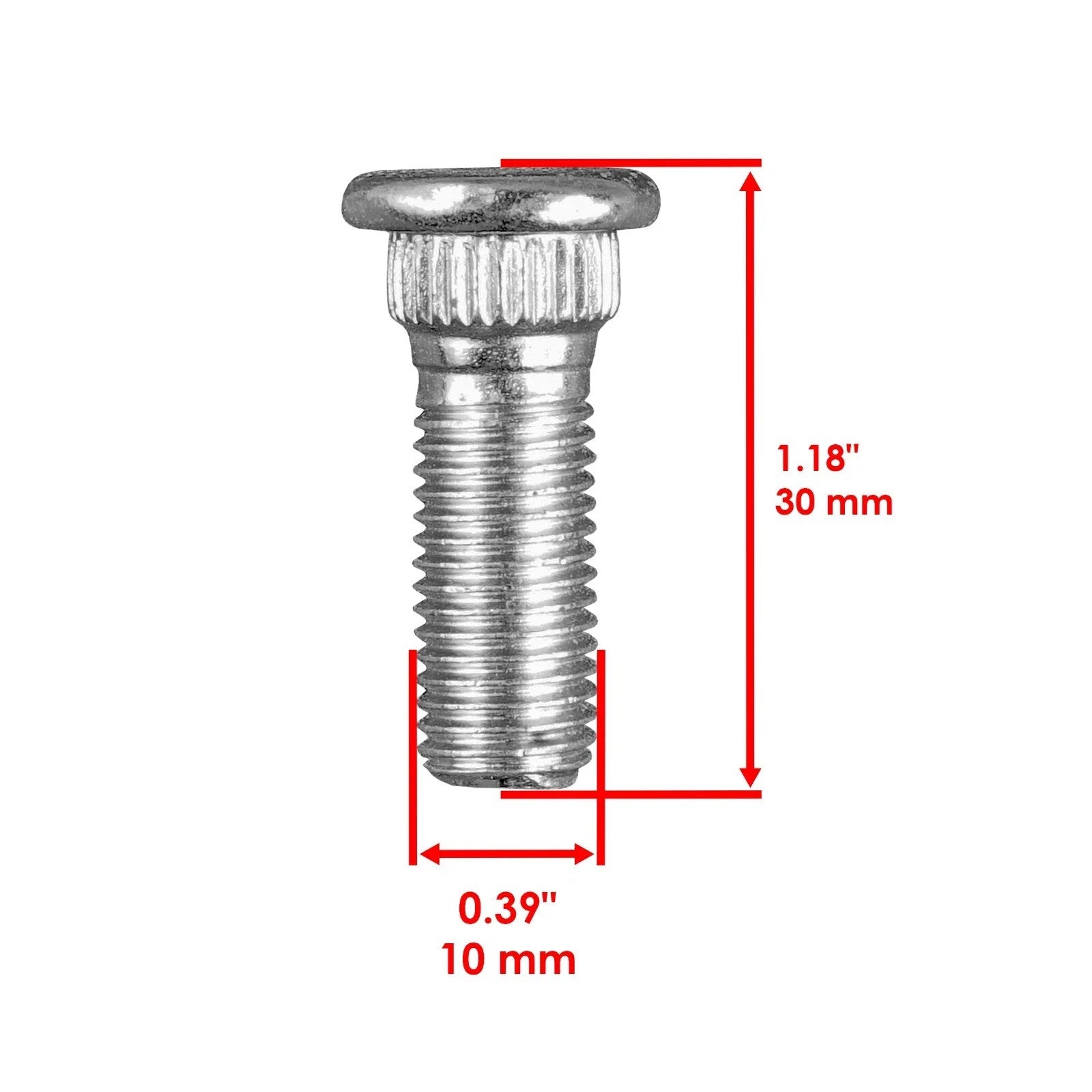 8 Front or Rear Wheel Hub Stud Bolt For Yamaha Grizzly 700 YFM700F 2007 - 2015