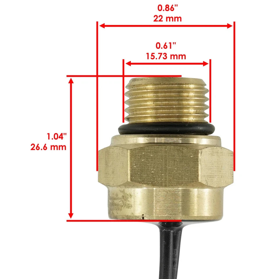 Cooling Radiator Thermal Switch Sensor for Polaris Oem 4010161
