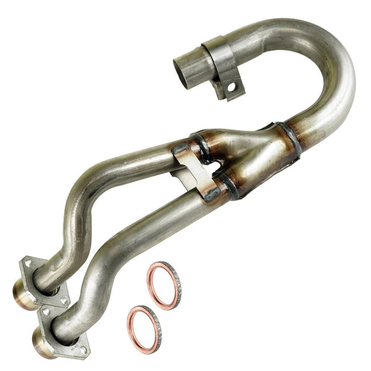 Exhaust Pipe W/ Gaskets for Yamaha Rhino 660 YXR660 YXR 660 2004 2005 2006 2007