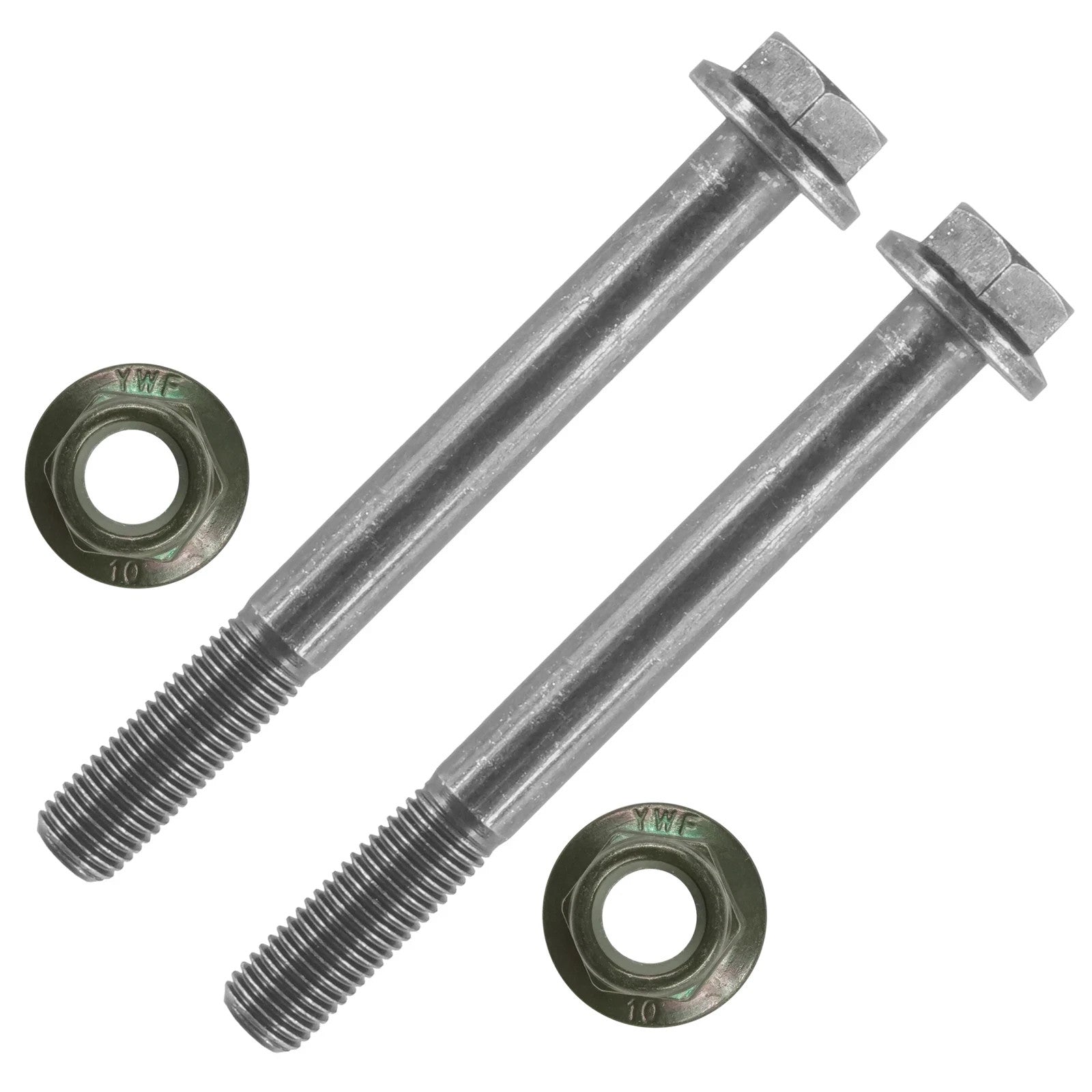2x Rear Arm Upper or Lower Bolt w/ Nut for Polaris Ranger  700 800 EFI 4x4 09-11