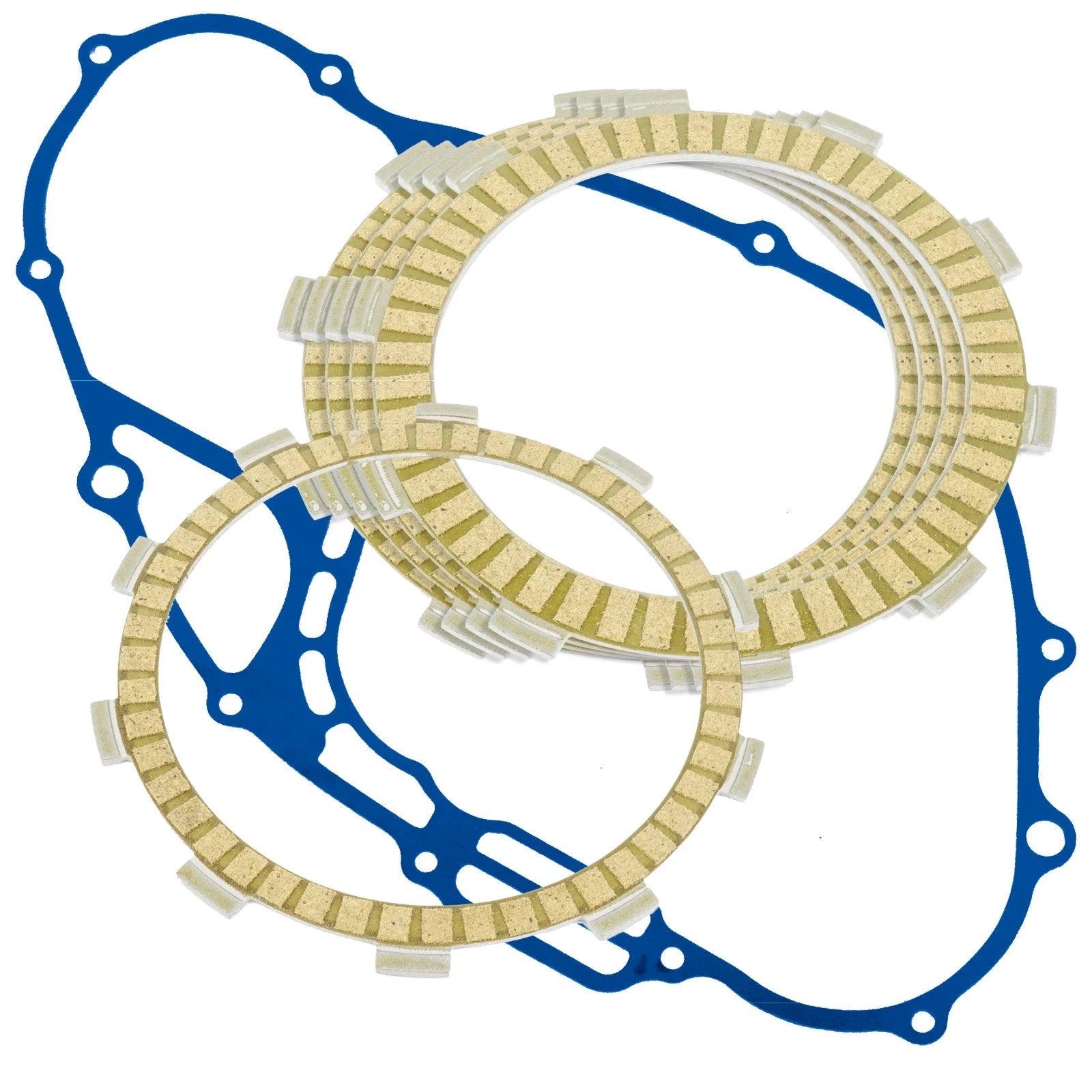 Clutch Friction Plates And Gasket for Honda Xl250S 1978-1981 / XL250R 1982-1983