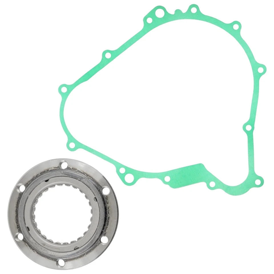 Starter Clutch & Cover Gasket for Yamaha Kodiak 400 YFM400 4WD 2000-2006