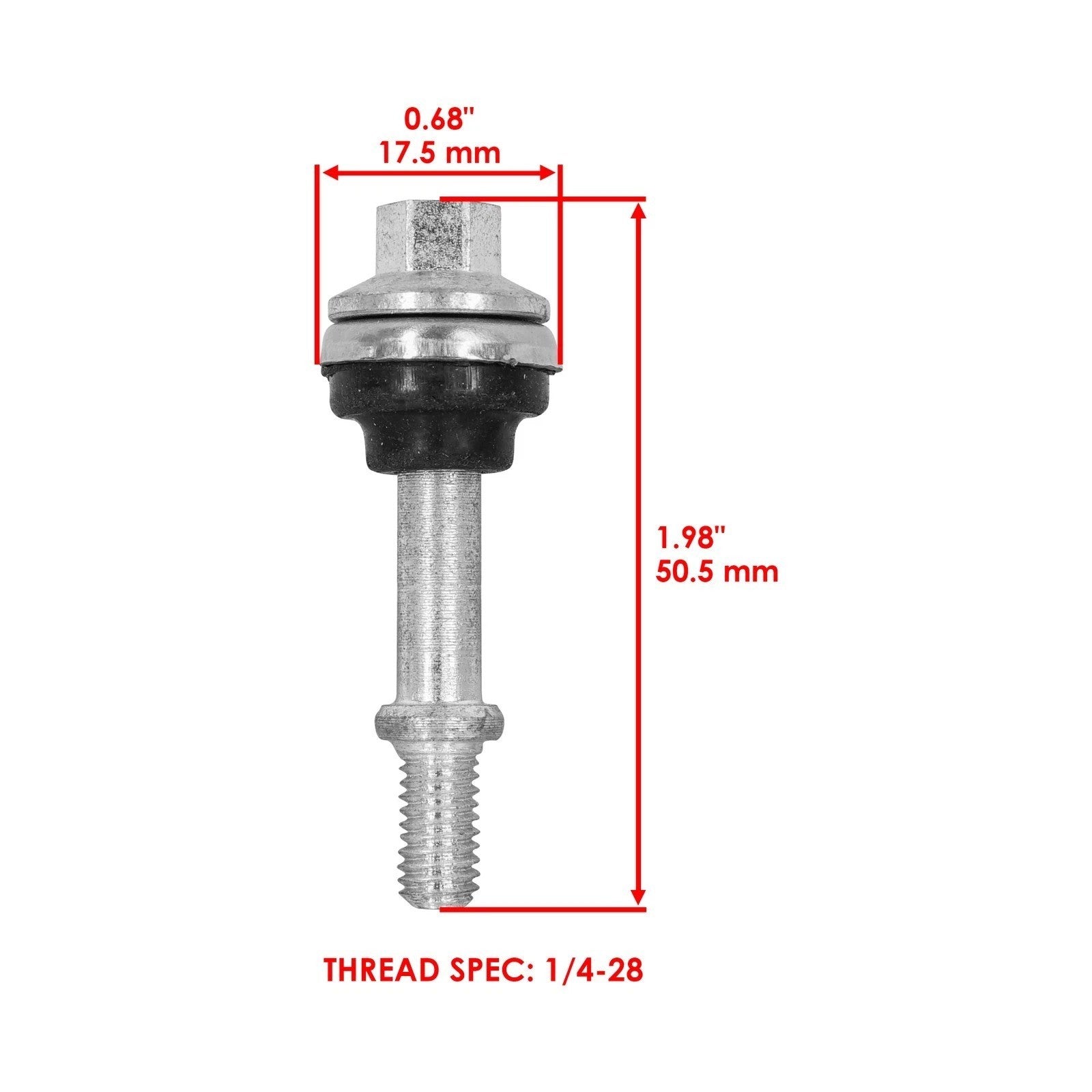 Primary Clutch or Valve Cover Bolt for Can Am 420440568 420440307 420440567